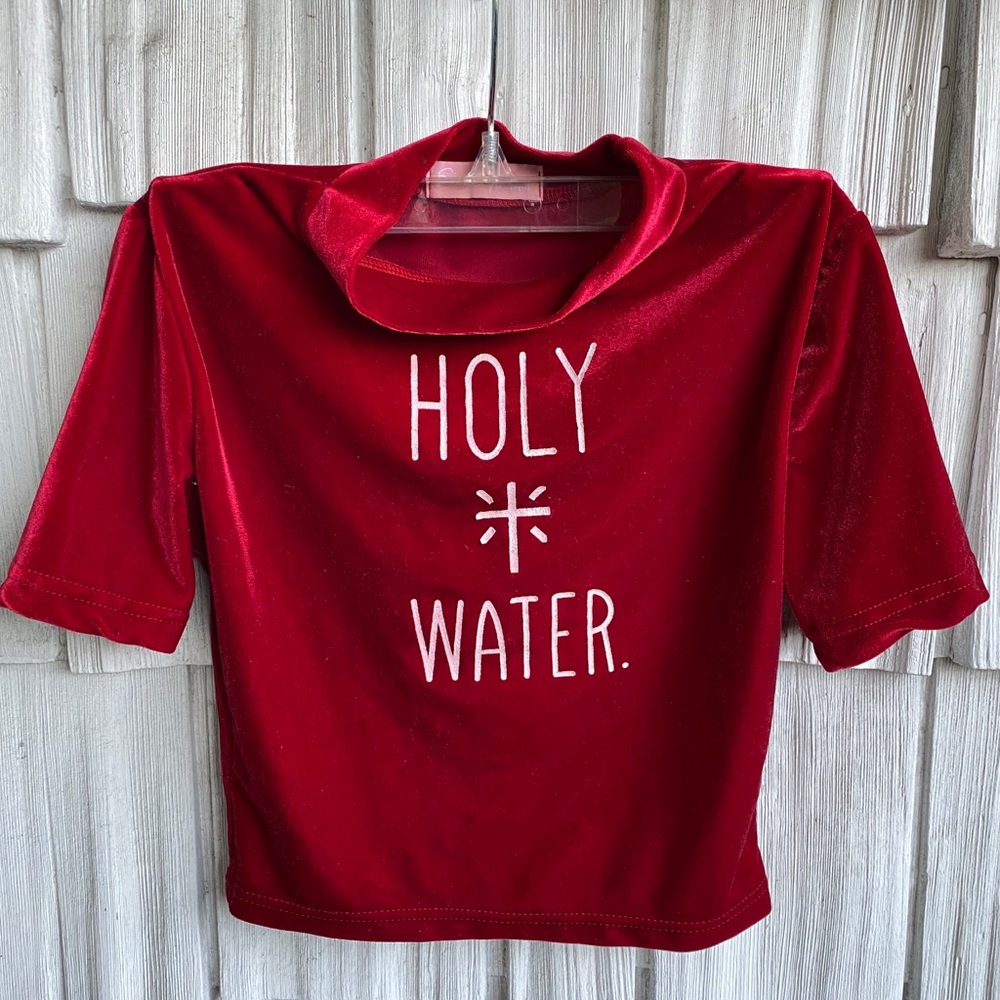 Velour top